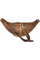 Hunters Leather bags - Hunters Leather Waist bag "Box-1" Brown