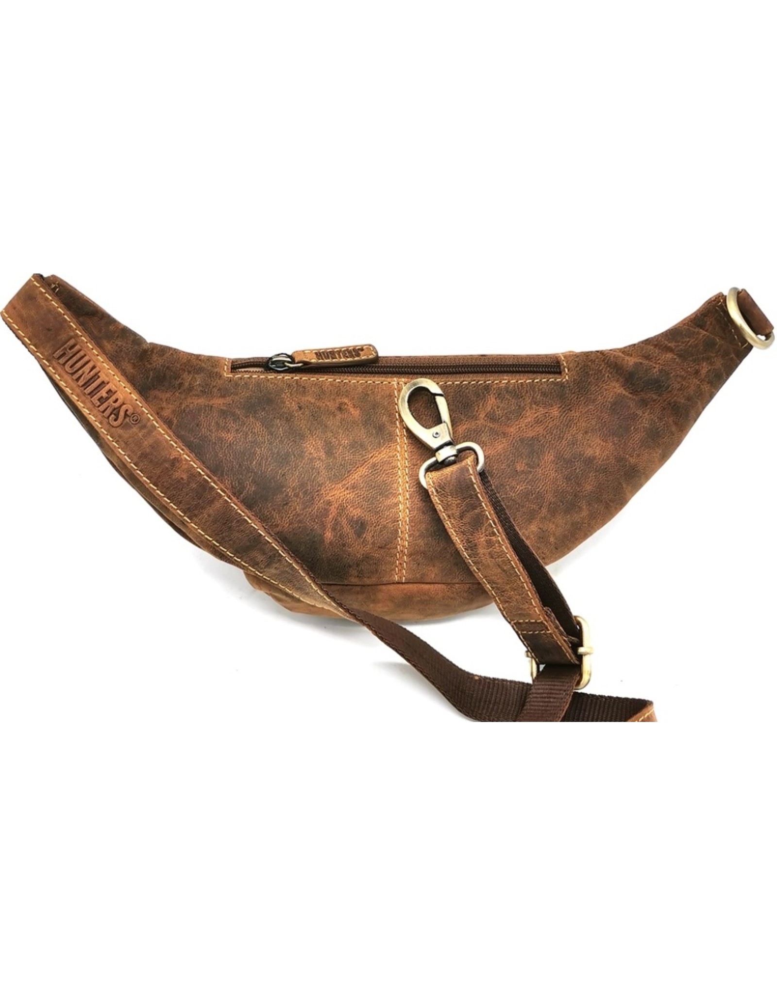 Hunters Leather bags - Hunters Leather Waist bag "Box-1" Brown