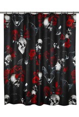 Killstar Killstar tassen en accessories - Killstar Haunted Garden Douchegordijn