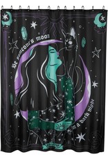 Killstar Killstar bags and accessories - Killstar Moonlight Shower Curtain