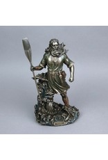 Veronese Design Giftware & Lifestyle - Njord Norse God of Wind and Waters bronzed figurine