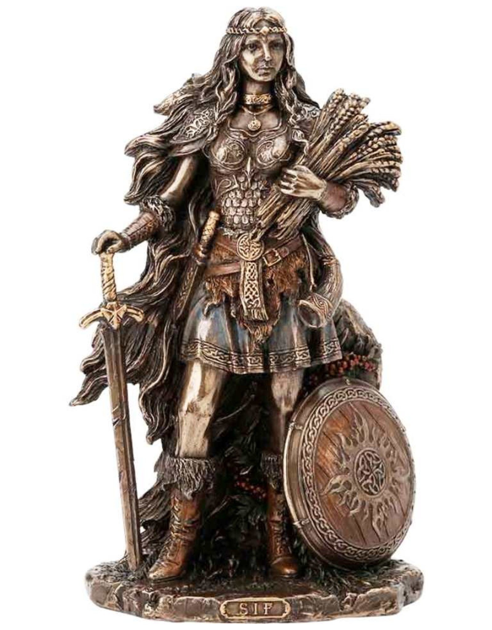 Veronese Design Giftware & Lifestyle - Sif Norse Goddess of the Earth figurine