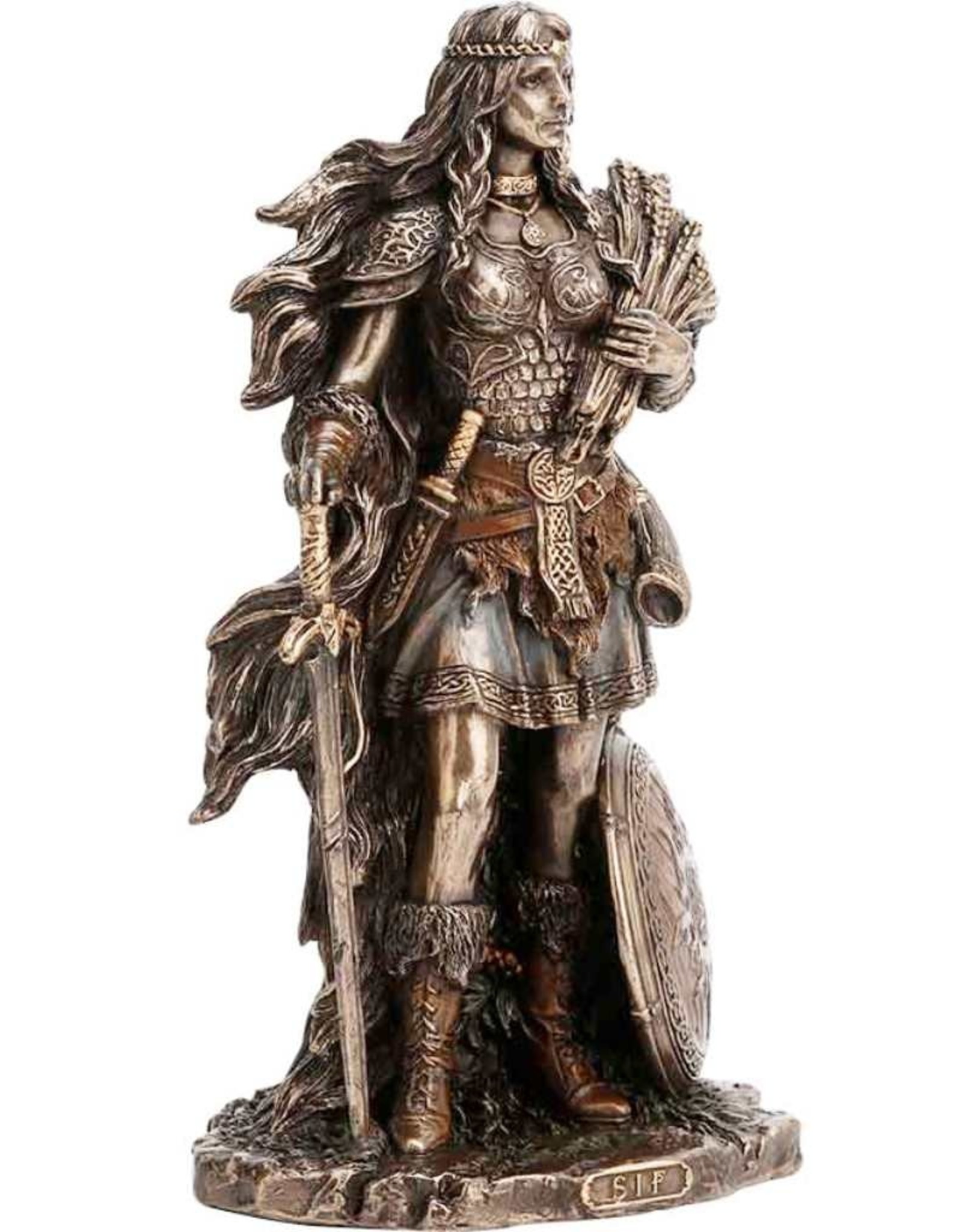 Veronese Design Giftware & Lifestyle - Sif Norse Goddess of the Earth figurine