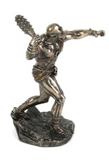 Veronese Design Giftware & Lifestyle - Cyclops with bludgeon bronzed figurine