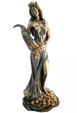 Veronese Design Giftware Beelden Collectables  - Fortuna Romeinse Godin van het Geluk, het Lot of het Toeval
