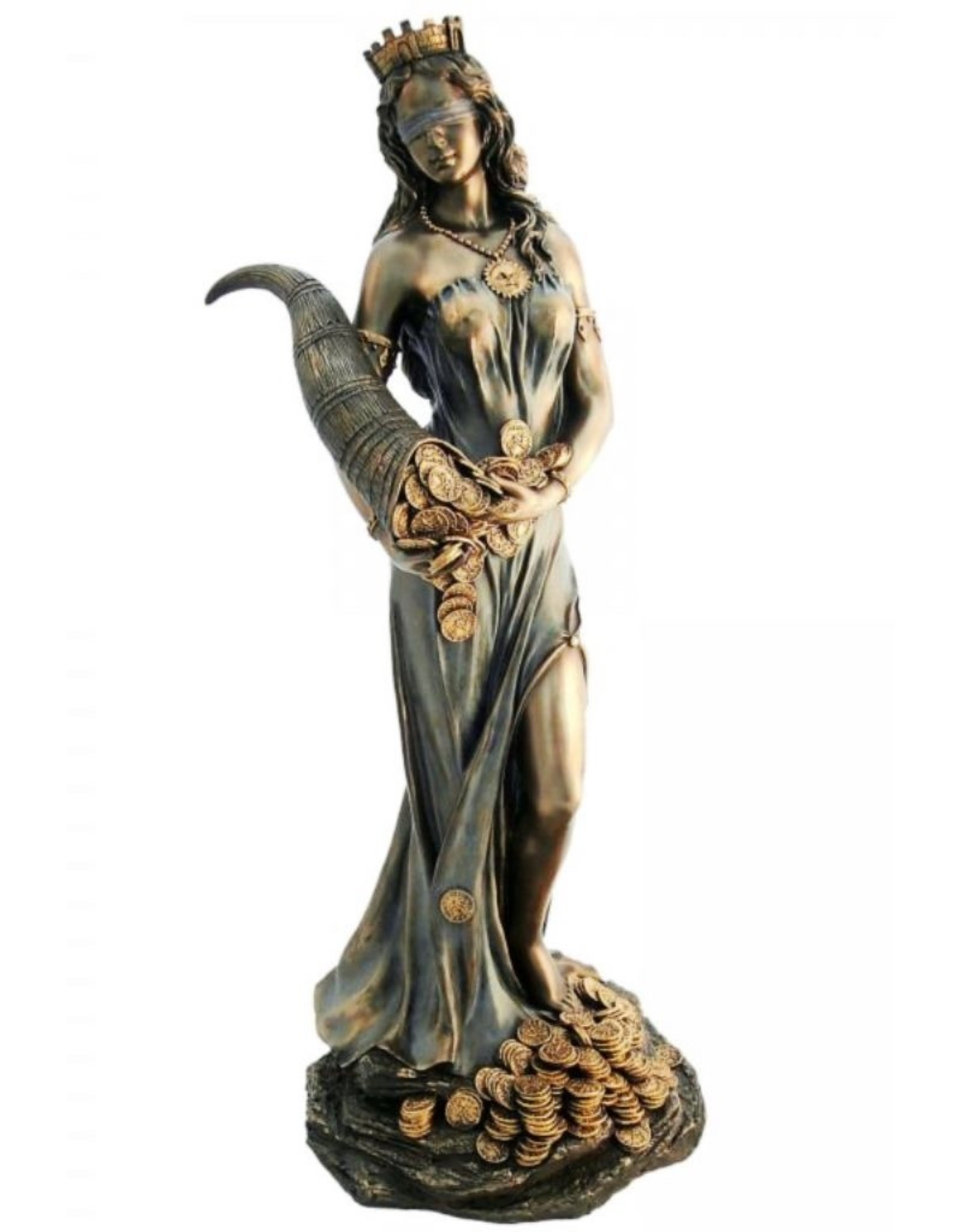 Veronese Design Giftware Figurines Collectables - Fortuna Roman Goddess of Fortune, Fate or Chance