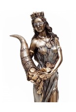 Veronese Design Giftware Figurines Collectables - Fortuna Roman Goddess of Fortune, Fate or Chance