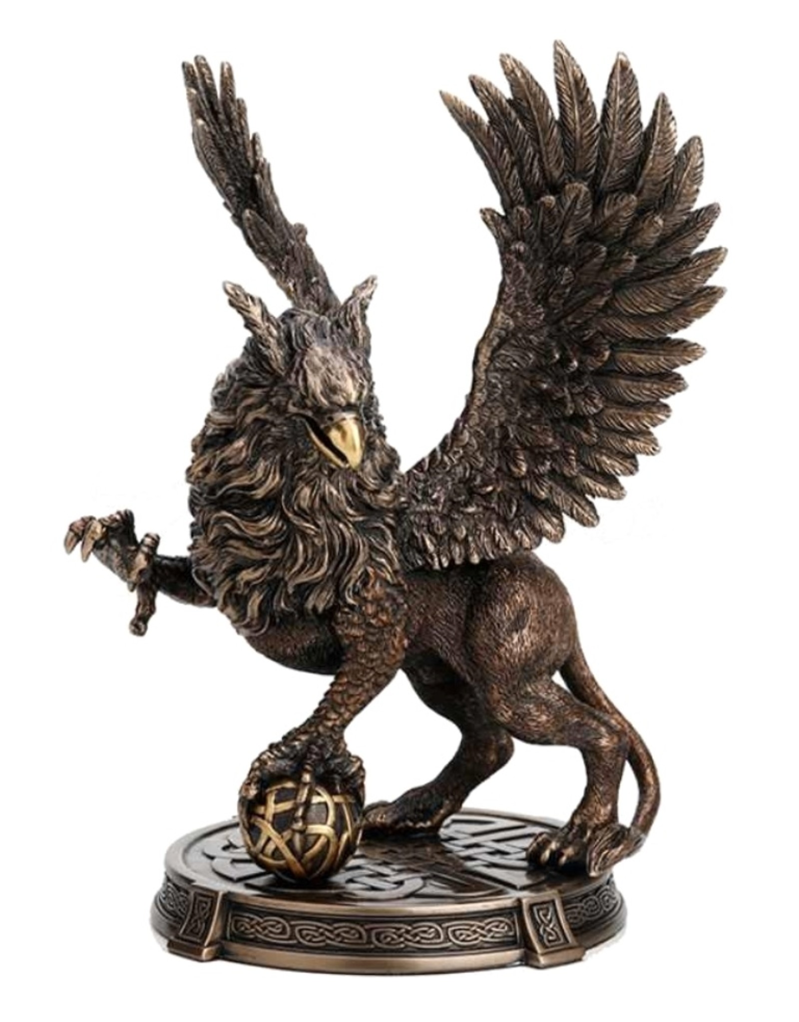 Veronese Design Giftware & Lifestyle - Griffioen (Griffin) Gebronsd Beeld