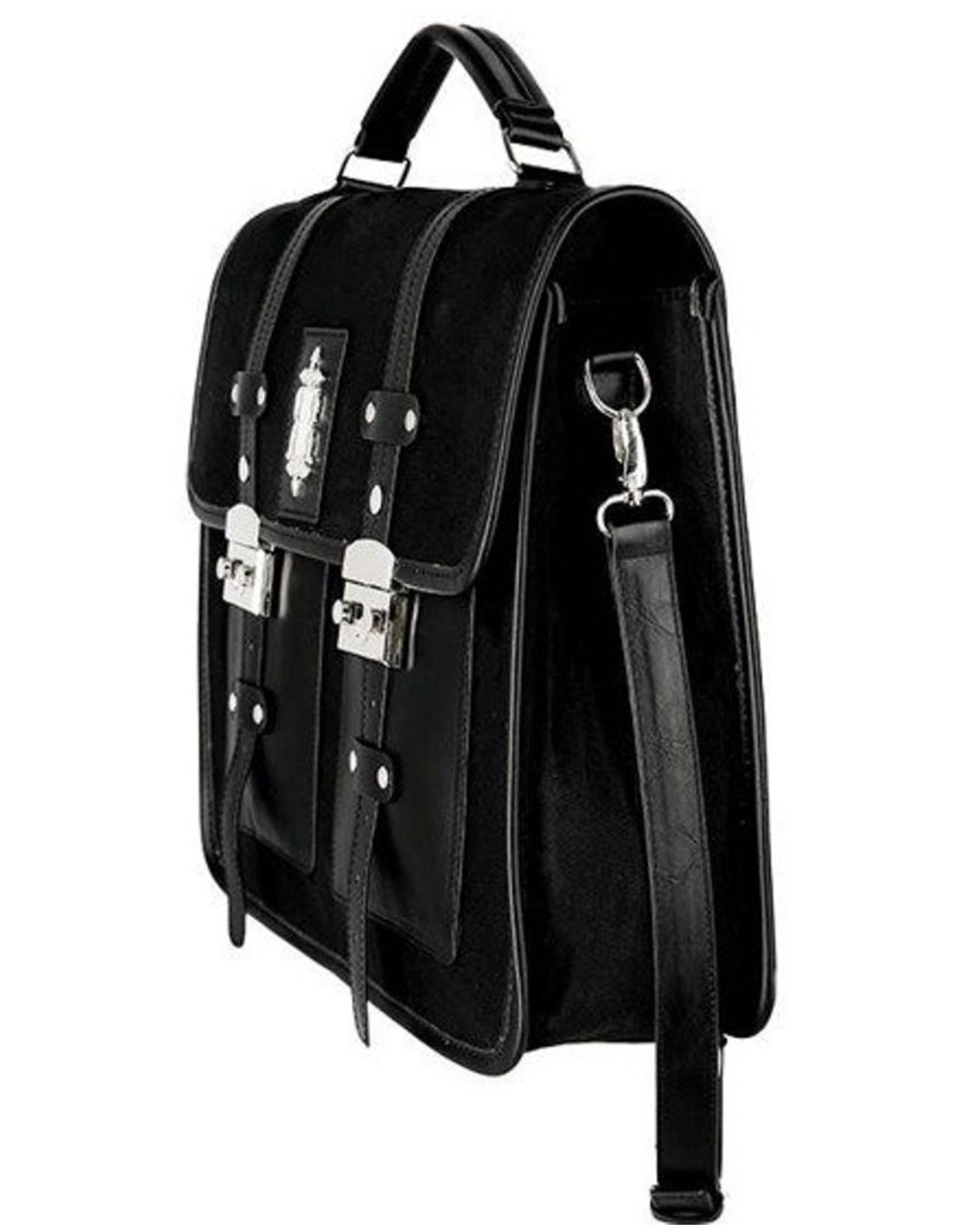 Restyle Gothic bags Steampunk bags - Corpo Goth school bag - backpack with Hexagram - Restyle