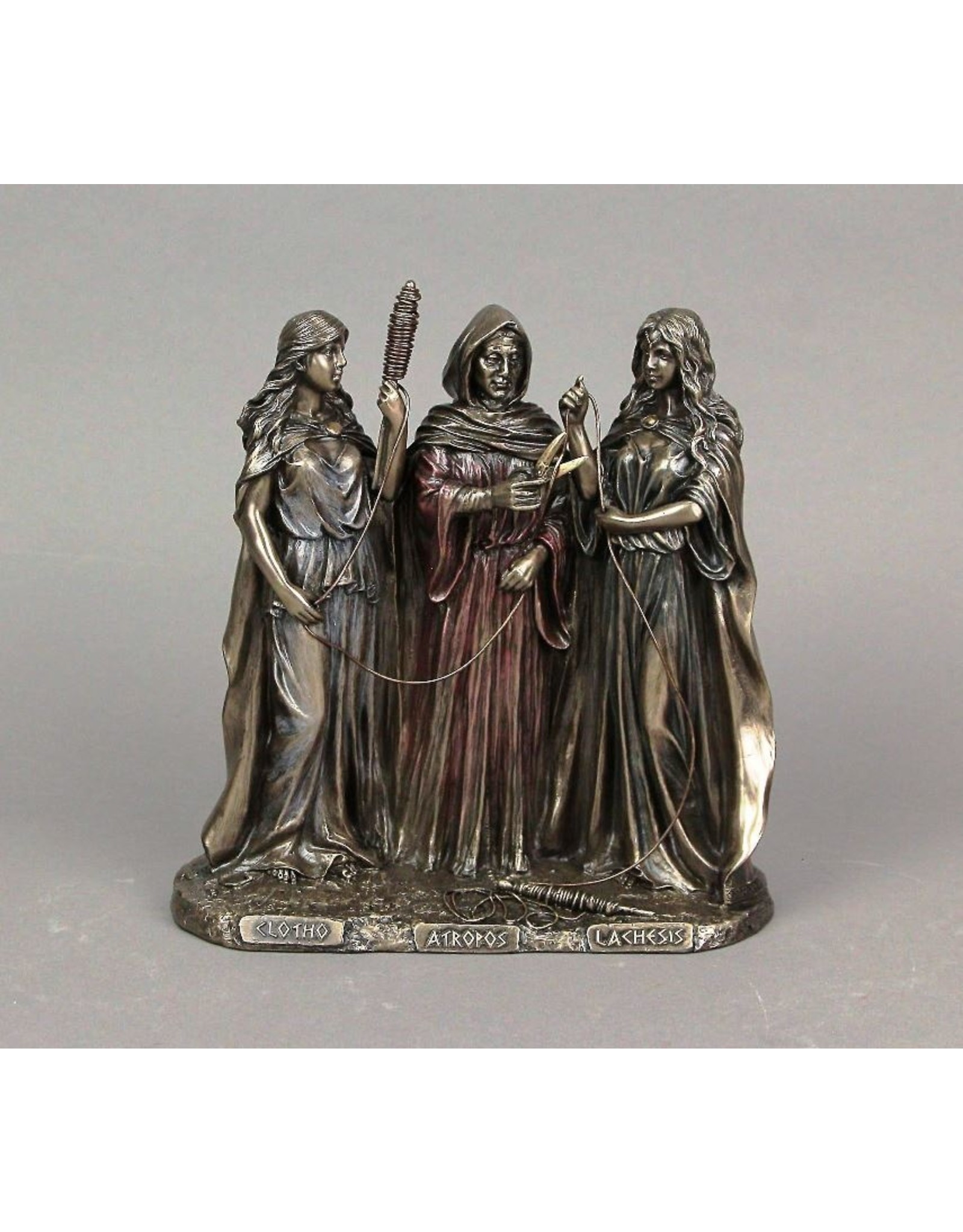 Veronese Design Giftware & Lifestyle - Greek Goddesses of Fate Klotho, Lachesis, Atropos