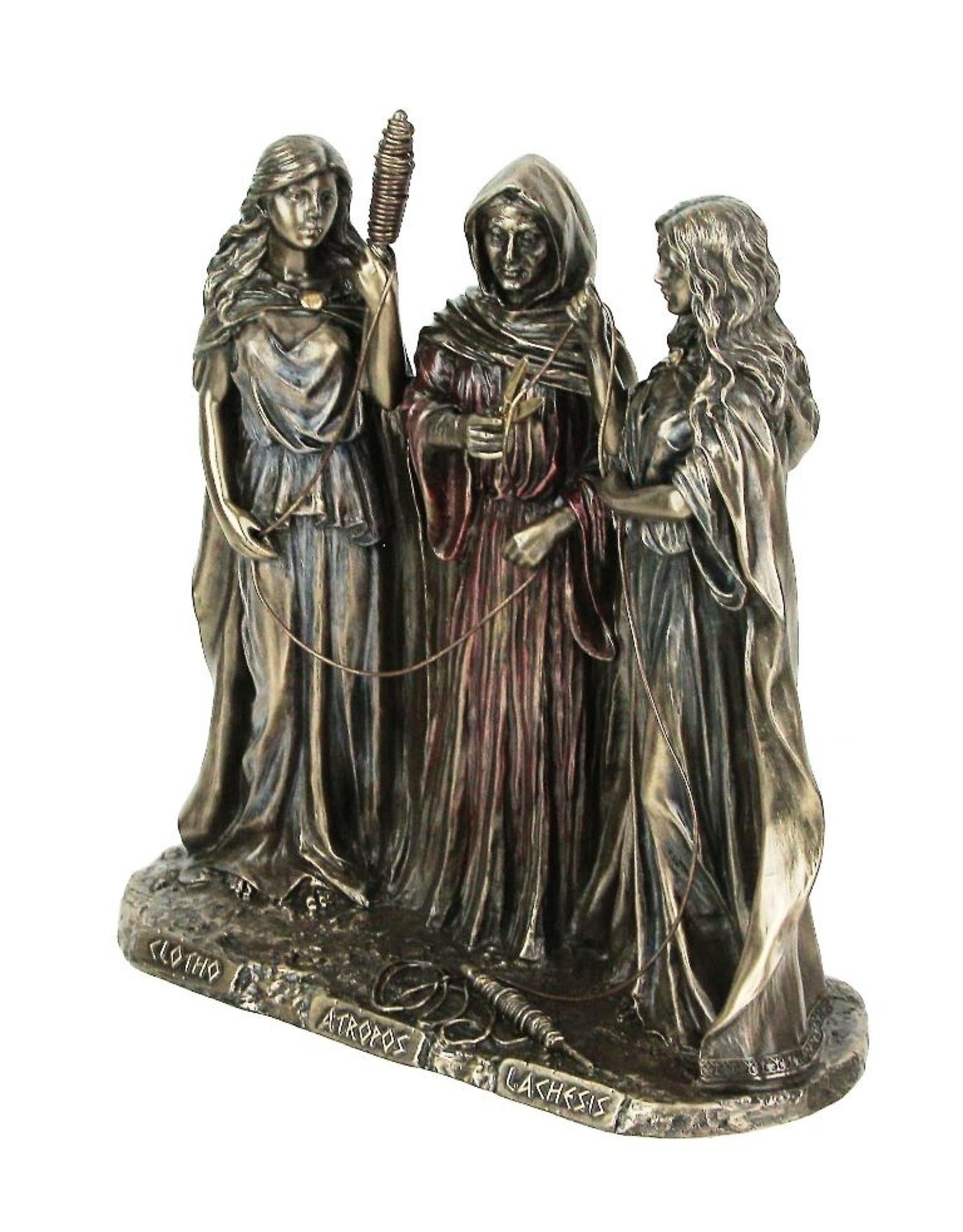 Veronese Design Giftware & Lifestyle - Greek Goddesses of Fate Klotho, Lachesis, Atropos