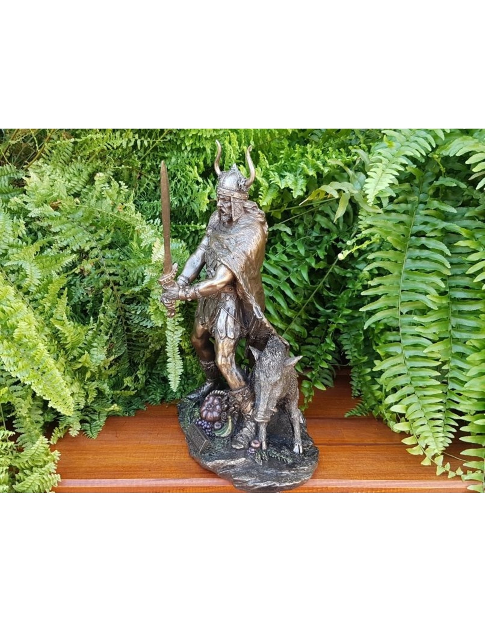 Veronese Design Giftware & Lifestyle - Freyr Norse God of Peace, Abundance and Pleasure