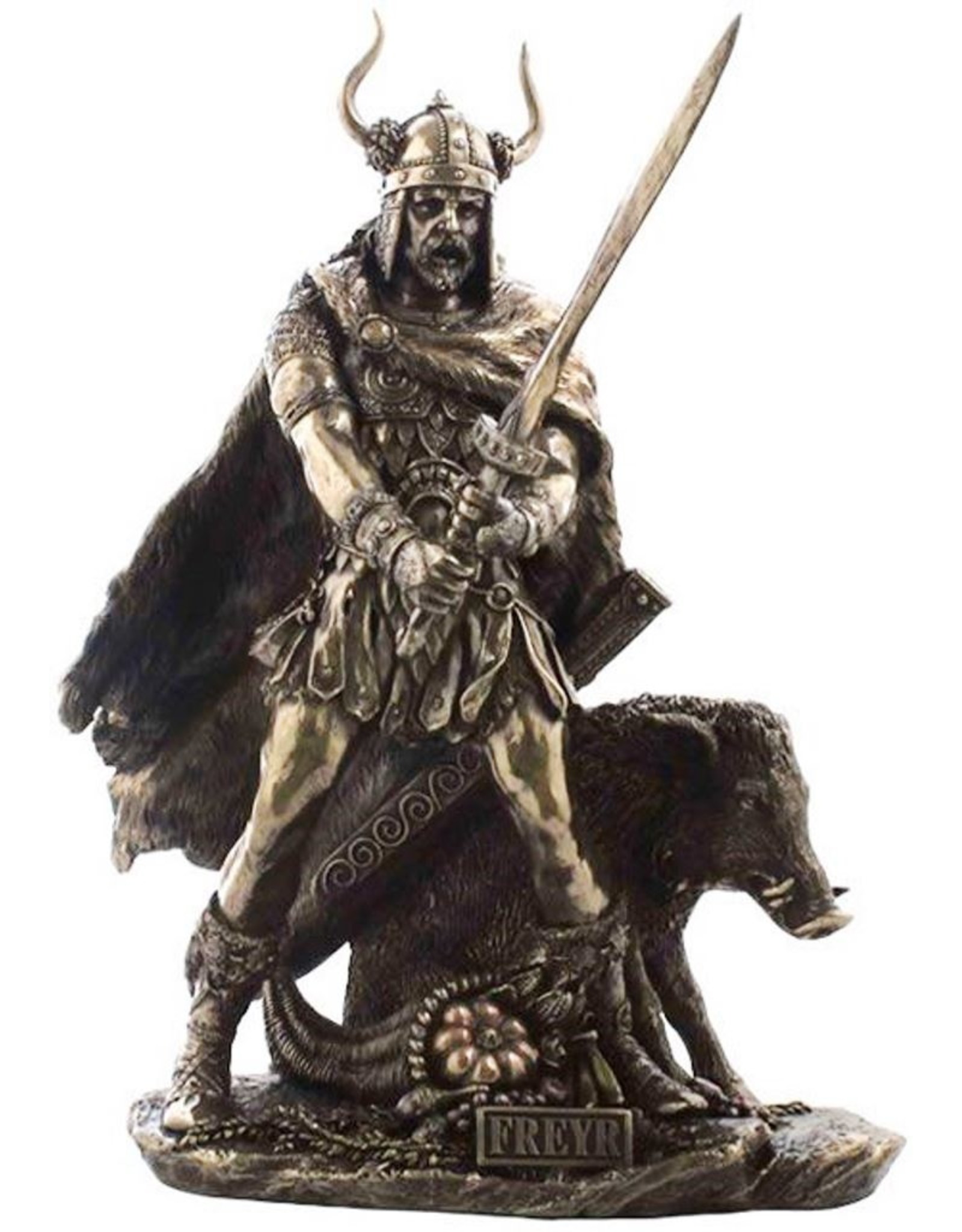 Veronese Design Giftware & Lifestyle - Freyr Norse God of Peace, Abundance and Pleasure