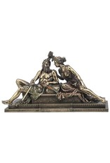 Veronese Design Giftware & Lifestyle -  Zeus and Hera Sitting Together Bronzed Figurine