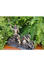 Veronese Design Giftware Figurines Collectables - Poseidon with Chariot and Hippocampus statue
