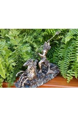 Veronese Design Giftware Beelden Collectables  - Poseidon met Wagen en Hippocampus beeld