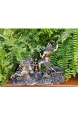 Veronese Design Giftware Beelden Collectables  - Poseidon met Wagen en Hippocampus beeld