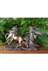 Veronese Design Giftware Figurines Collectables - Greek Goddess Nike in Chariot