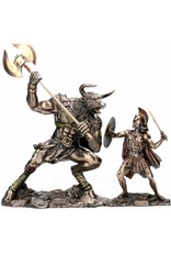 Veronese Design Giftware & Lifestyle - Theseus and Minotaur Battle figurine Veronese Design