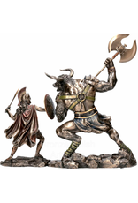 Veronese Design Giftware & Lifestyle - Theseus and Minotaur Battle figurine Veronese Design