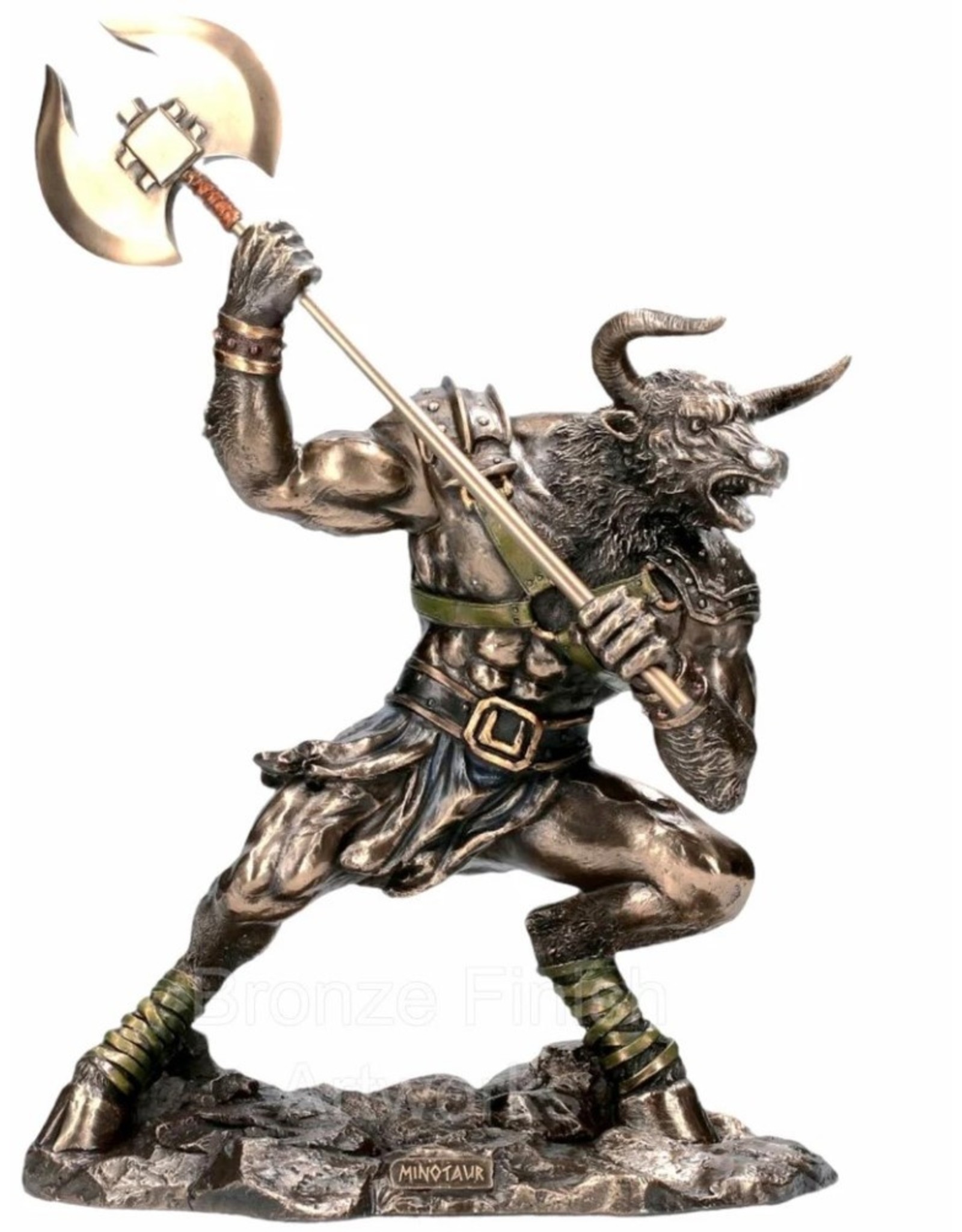 Veronese Design Giftware & Lifestyle - Theseus and Minotaur Battle figurine Veronese Design