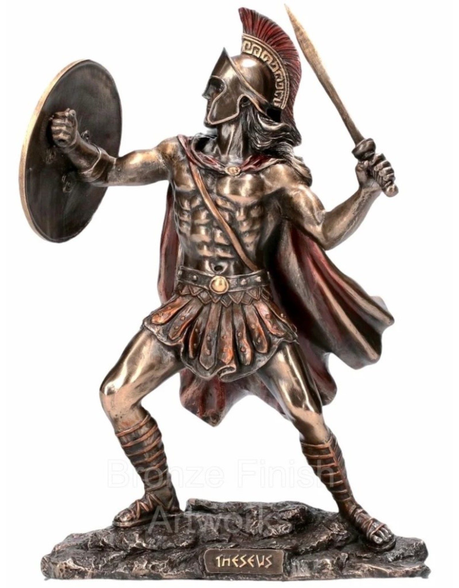 Veronese Design Giftware & Lifestyle - Theseus and Minotaur Battle figurine Veronese Design