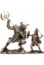 Veronese Design Giftware & Lifestyle - Theseus and Minotaur Battle figurine Veronese Design