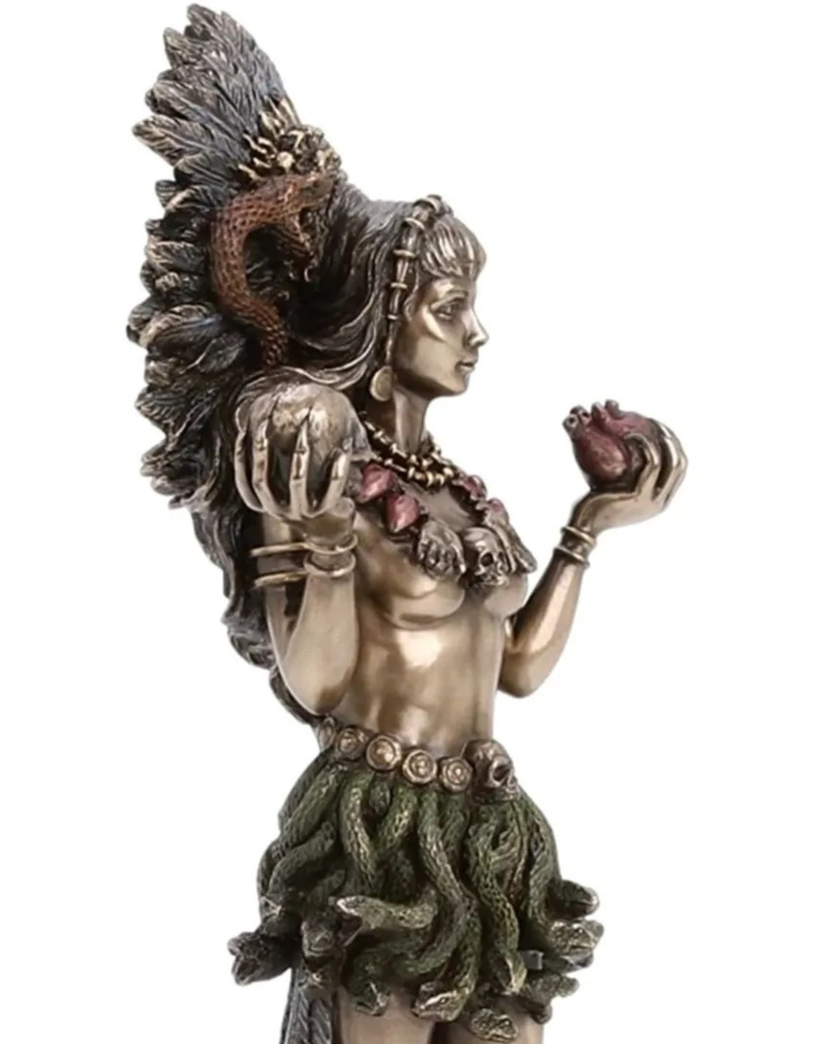 Veronese Design Giftware Beelden Collectables  -  Azteekse Godin Coatlicue - Moeder van de Goden