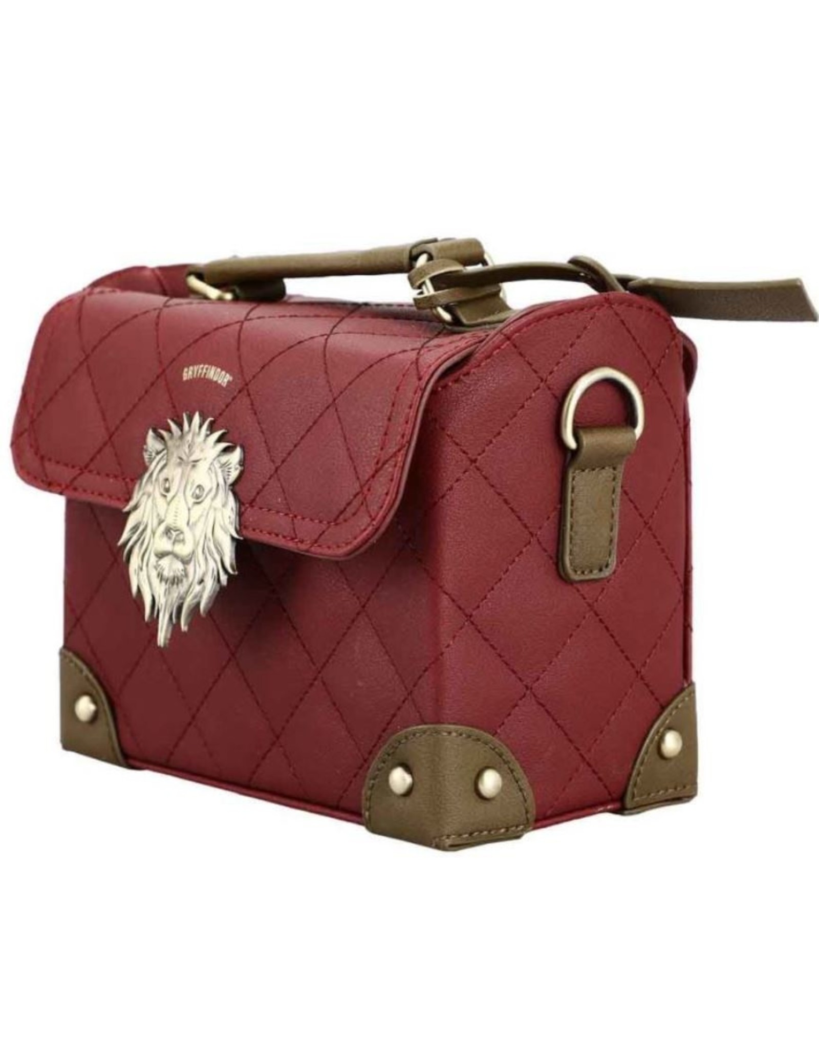 Harry Potter Merchandise - Harry Potter Gryffindor Premium Mini Trunk Cross Body Handbag