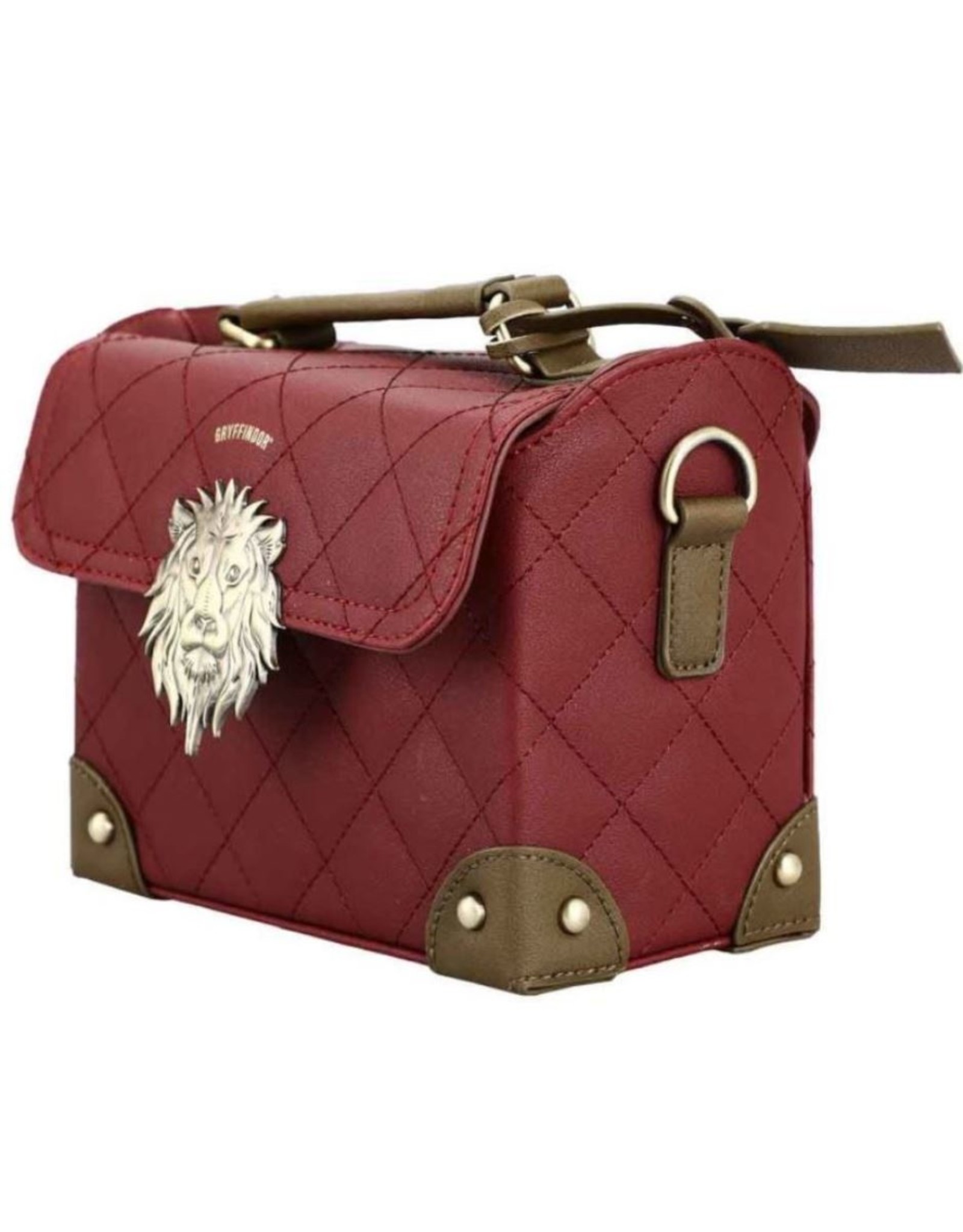 Harry Potter Merchandise - Harry Potter Gryffindor Premium Mini Trunk Cross Body Handbag