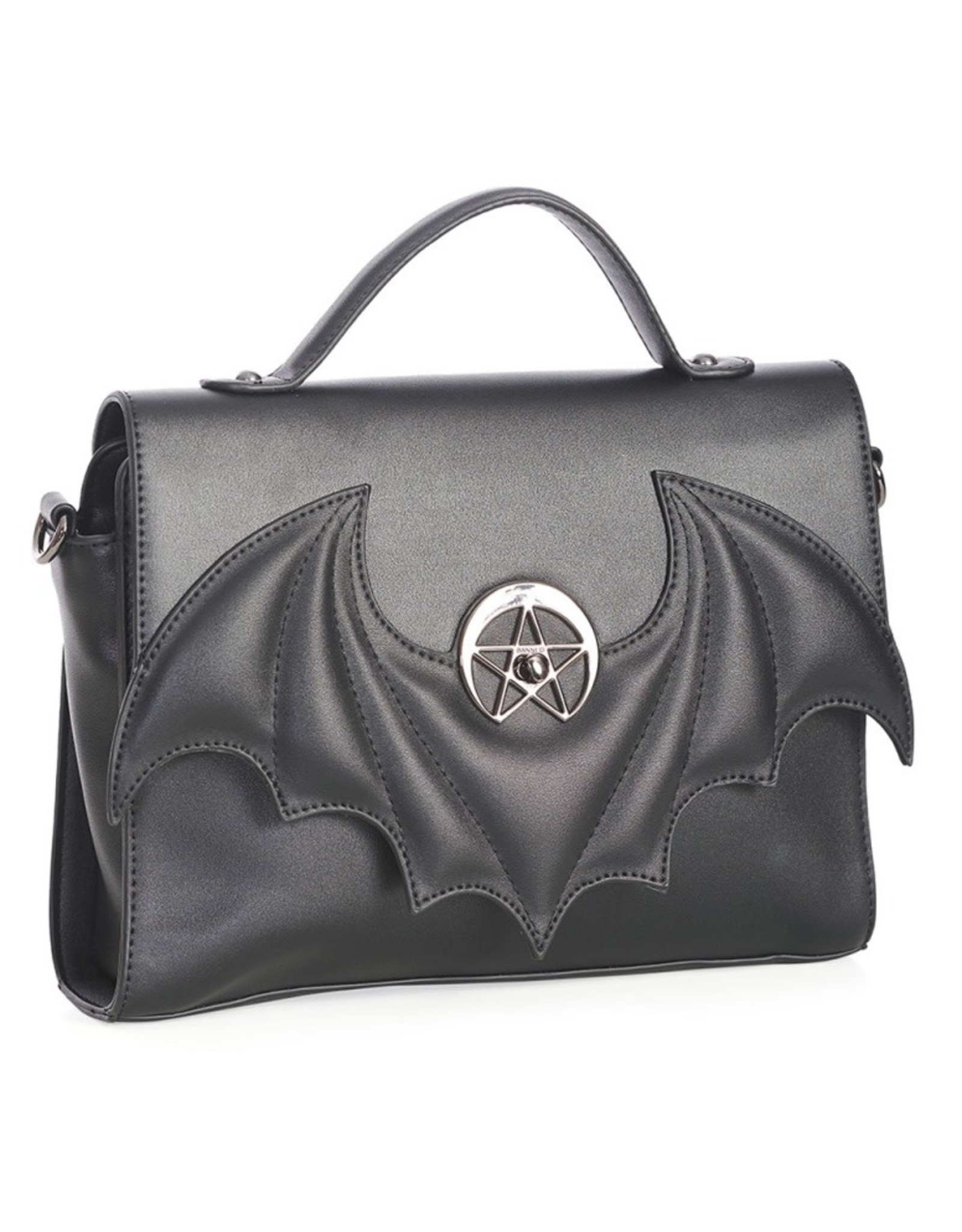 Banned Gothic bags Steampunk bags - Banned Dreamcatcher Bat Handbag