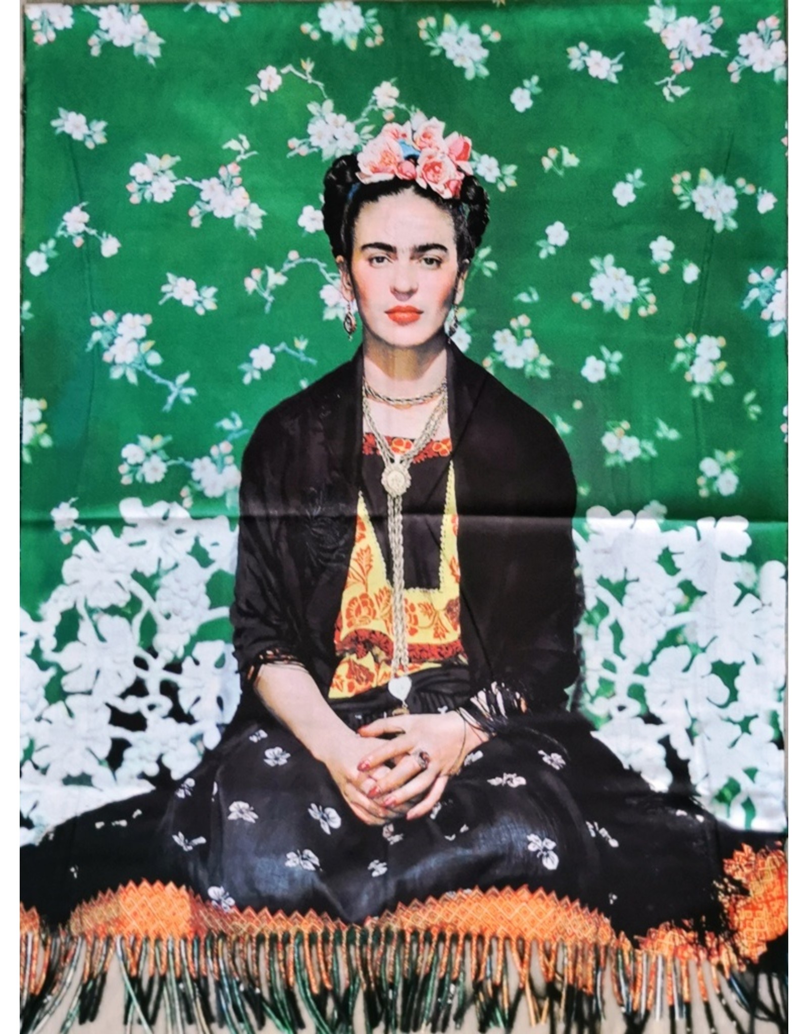 Frida Kahlo Shawl-Wraparound 180x70cm Boutique Trukado