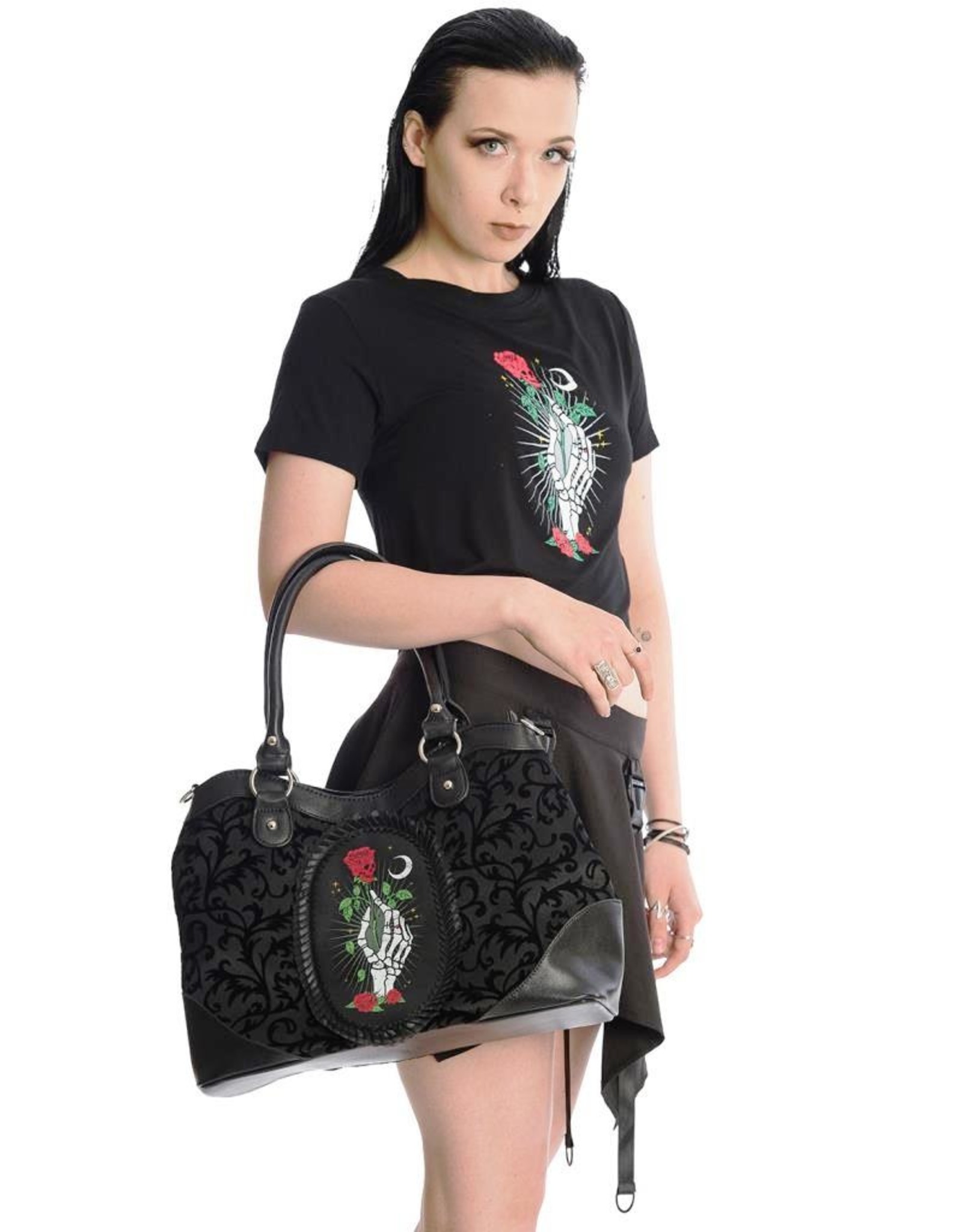 Banned Gothic bags Steampunk bags - Banned Ishtar Gothic Handbag