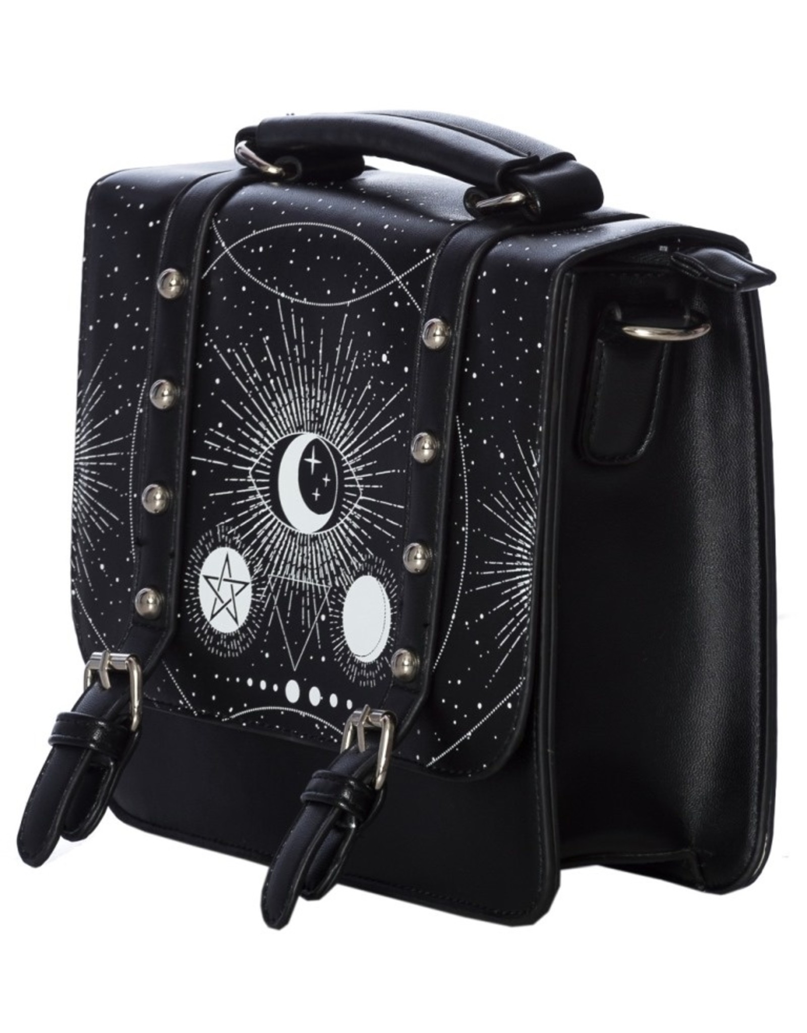 Banned Gothic bags Steampunk bags - Banned Cosmic Small Gothic Sachel bag