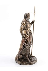 Veronese Design Giftware Figurines Collectables - Greek God of the Underworld Hades with Cerberus