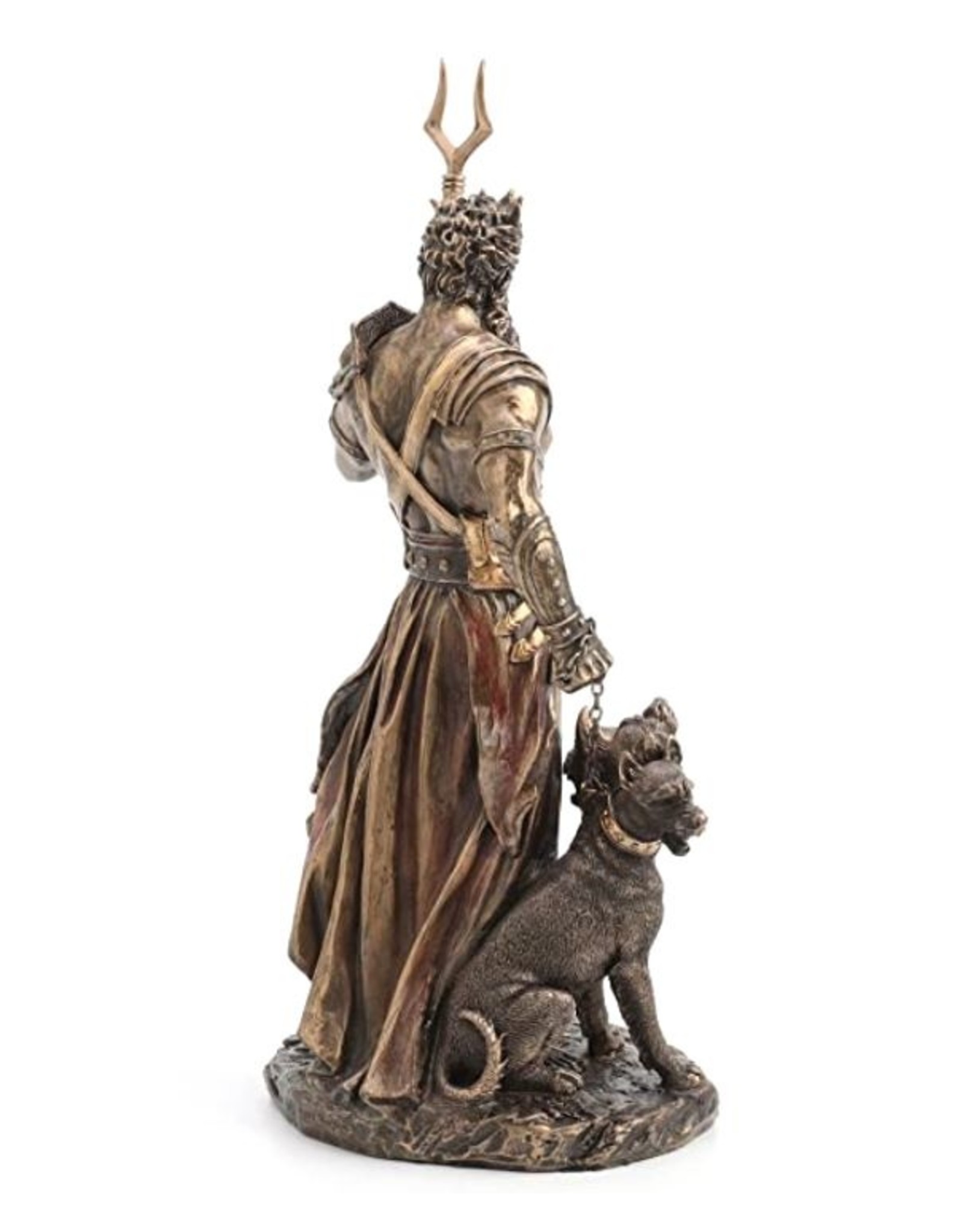 Veronese Design Giftware Figurines Collectables - Greek God of the Underworld Hades with Cerberus