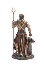 Veronese Design Giftware Beelden Collectables  - Griekse God van de Onderwereld Hades met Cerberus