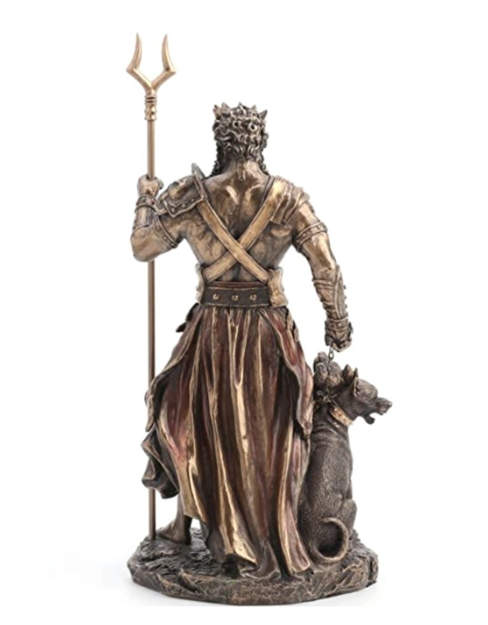 Veronese Design Giftware Figurines Collectables - Greek God of the Underworld Hades with Cerberus