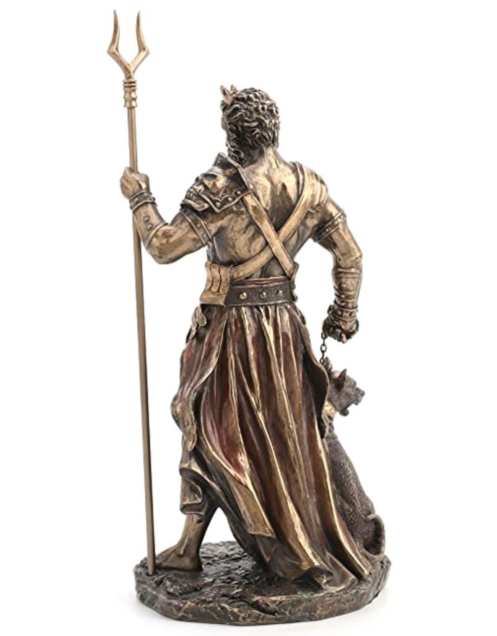 Veronese Design Giftware Beelden Collectables  - Griekse God van de Onderwereld Hades met Cerberus