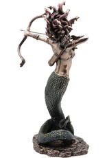 Veronese Design Giftware & Lifestyle - Medusa Bronzed Figurine Veronese Design 23cm