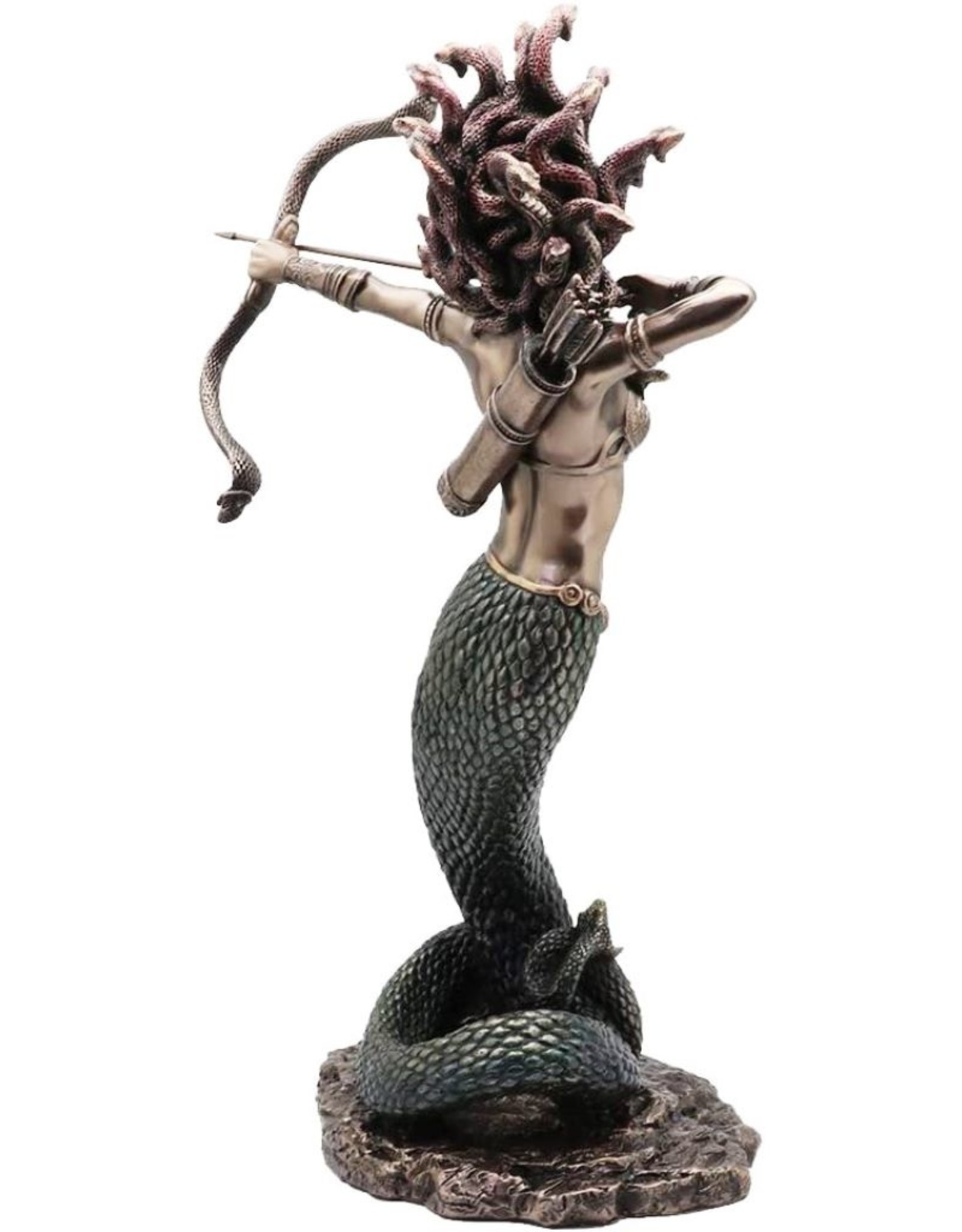 Veronese Design Giftware & Lifestyle - Medusa Bronzed Figurine Veronese Design 23cm