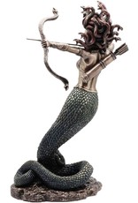 Veronese Design Giftware & Lifestyle - Medusa Bronzed Figurine Veronese Design 23cm