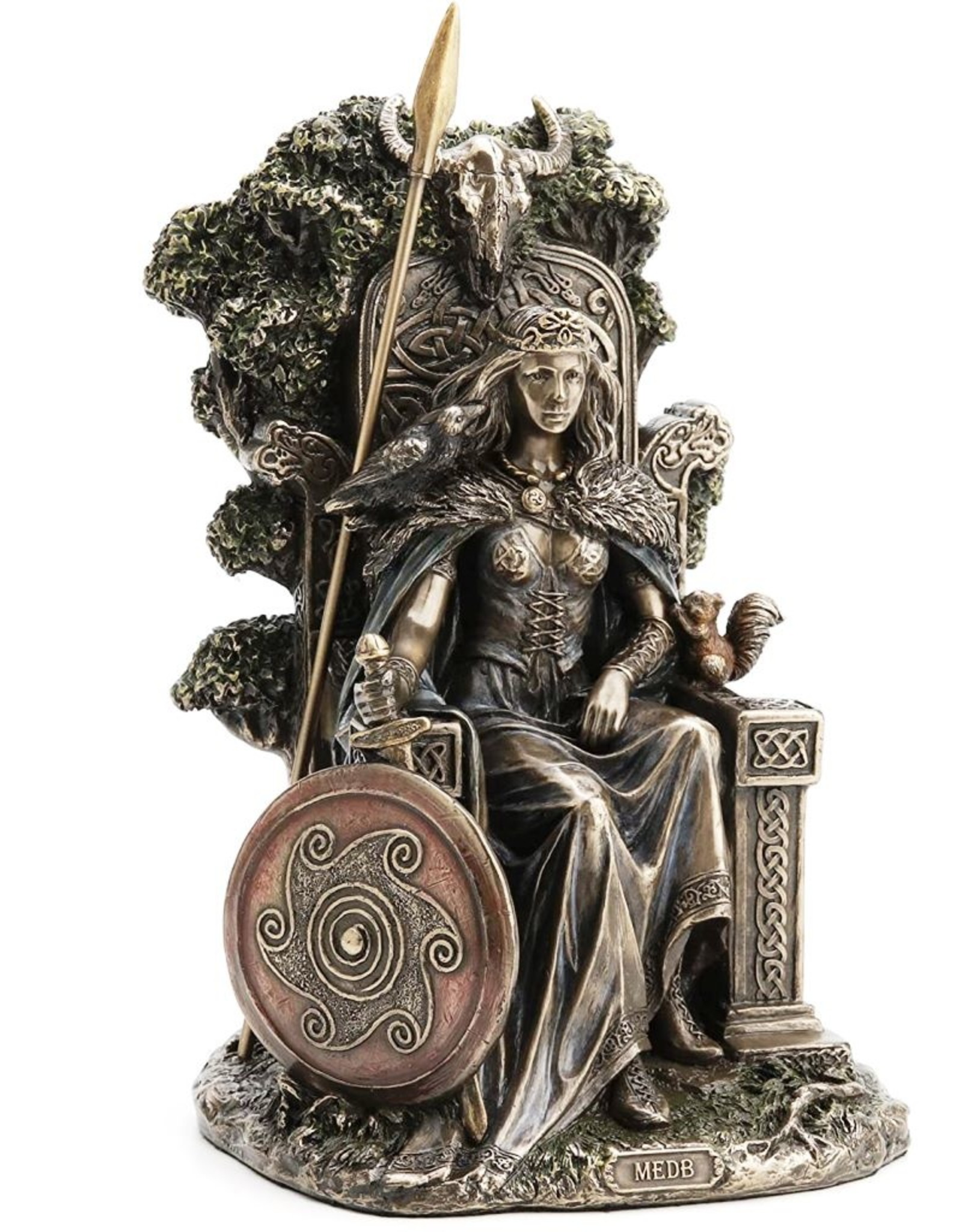 Veronese Design Giftware Figurines Collectables - Celtic Goddess Warrior Queen Medb