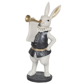 Trukado Rabbit with trumpet figurine 29cm