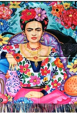 Trukado Miscellaneous - Frida Kahlo Scarf-Wrap Self Portrait 180x70cm