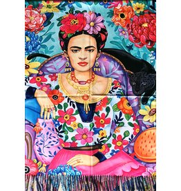 Trukado Frida Kahlo Scarf-Wrap Self Portrait 180x70cm