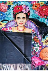 Miscellaneous - Frida Kahlo Sjaal-Omslagdoek Zelfportret 180x70cm