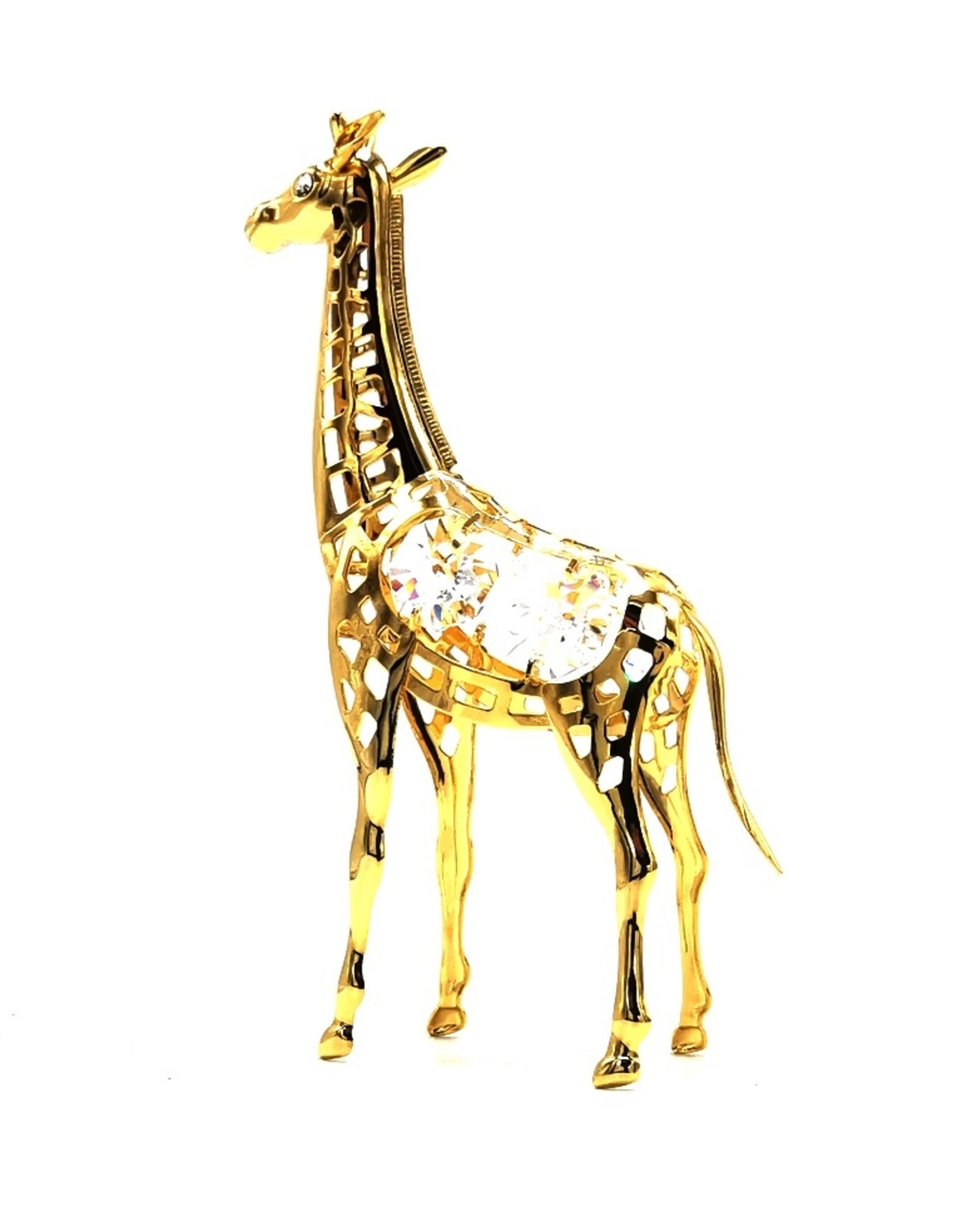 Crystal Temptations Miscellaneous - Miniature Giraffe Gold-plated and with Swarovski