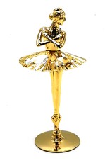 Crystal Temptations Miscellaneous - Miniatuur Ballet Danseres Verguld, met Swarovski