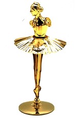 Crystal Temptations Miscellaneous - Miniature Ballet Dancer Gilded with Swarovski